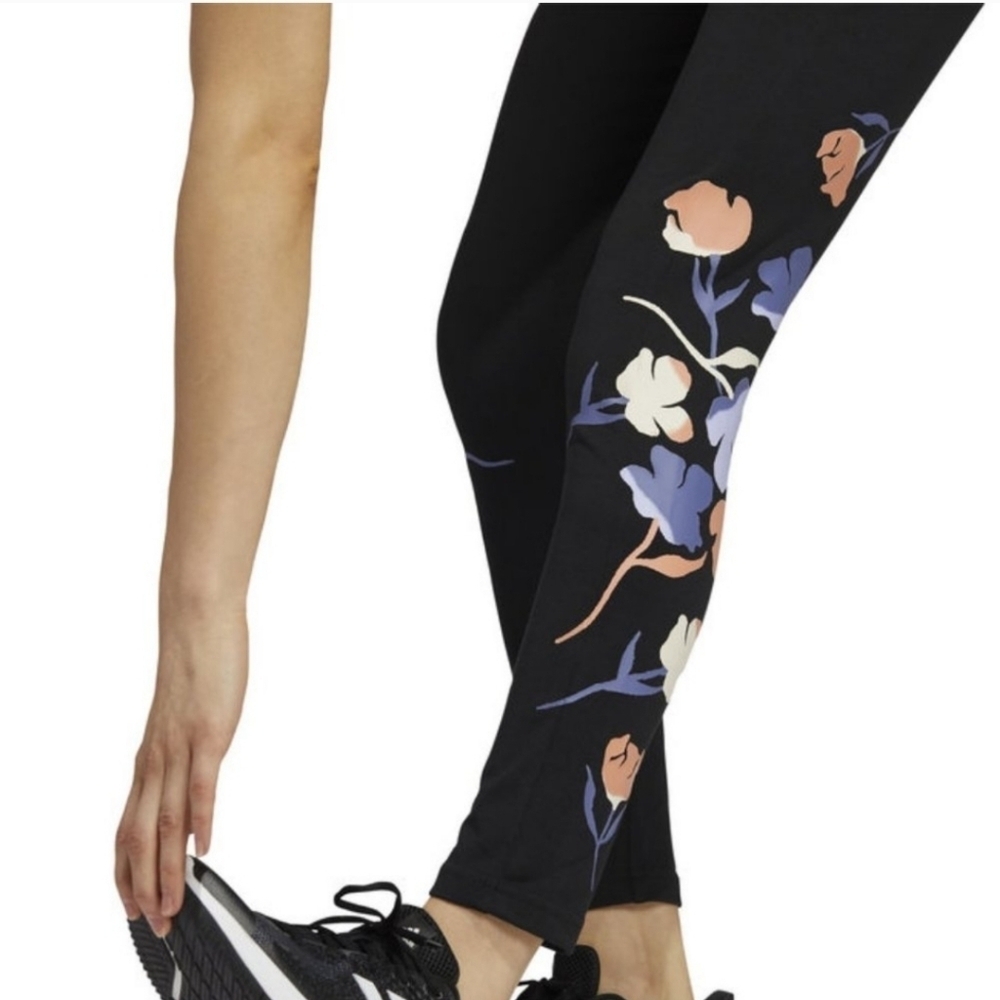 Adidas GFX Floral tights size xs - Picture 5 of 11